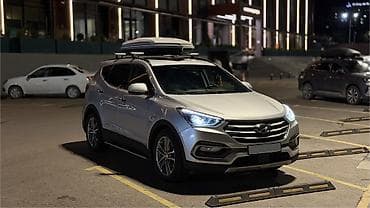 Транспорт: Hyundai Santa Fe: 2016 г., 2 л, Автомат, Дизель, Внедорожник — 10