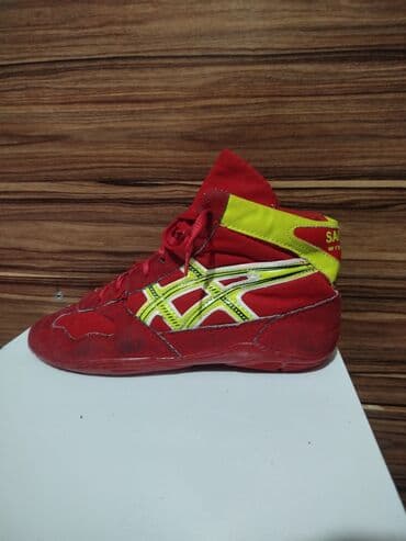 рабочий перчатки: Борцовки Asics Цена:Договорная - Тип: обувь для вольной/классической — 1