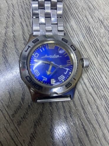 часы наручные восток амфибия: Классические часы часы, Vostok, Россия, Водонепроницаемые, Советские (СССР), Мужские, Б/у — 1