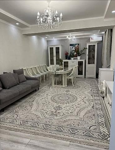 район азия мол: 4 комнаты, 112 м², Элитка, 2 этаж, Евроремонт — 3