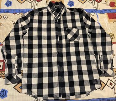 меняю на рекс: Продам Рубашку мужскую Quiksilver (размер L) — 1