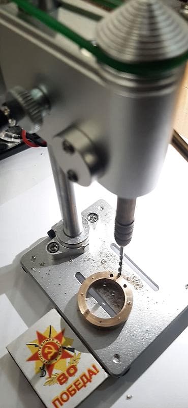 маленькие тиски: Сверлильный станок без ЧПУ, Настольный, Новый, В наличии — 5