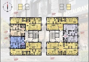 1room flat: 1 комната, 50 м², Элитка, 6 этаж, Готовая ПСО (под самоотделку) — 3