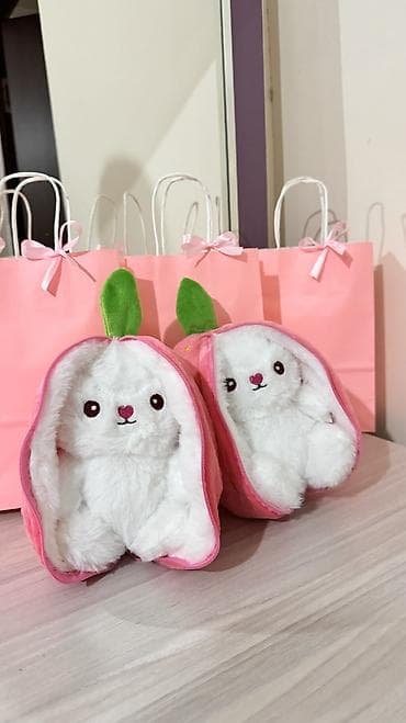 костюм куклы: Милые и мягкие игрушки для уюта и подарков ❤️ • Зайчик в клубнике 25 — 1