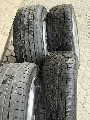 титан диска хонда одиссей: Колеса в сборе 215 / 55 / R 17, Б/у, Комплект, Легковые, Литые, отверстий - 5 — 2