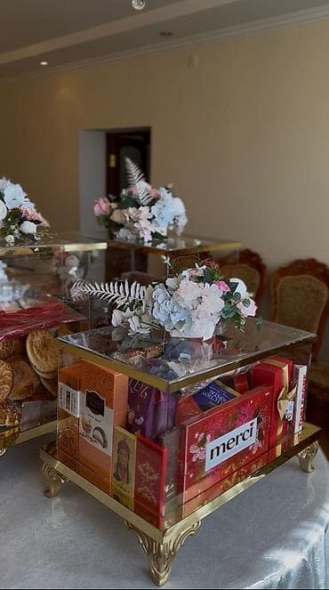 Себет/Подарочные подносы/короба для торжества - Набор декоративных at lalafo.kg Себет/Подарочные подносы/короба для торжества - Набор декоративных