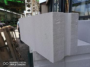 Газобетонный блок автоклавный (Газоблок) Марка Д600. Размером