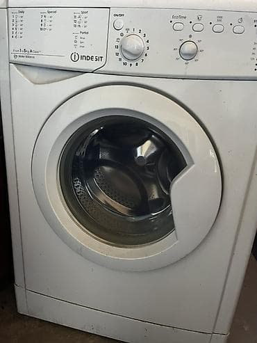 Техника жана электроника: Стиральная машина Indesit, продаю б/у Характеристики и функции: - — 2