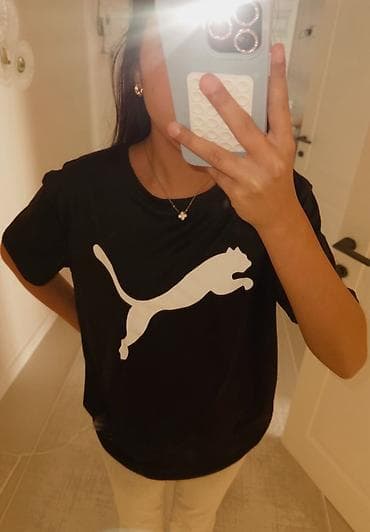 Футболка, Puma, Трикотаж, S