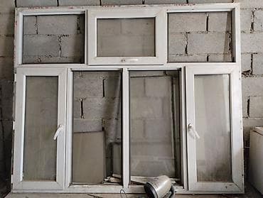 бир кишилик спальни: Даяр пластик терезеле, Терезе түрү: Стандарттык, Декоративдик өзгөчөлүктөрү: Фрамуга, Орнотуусуз, Бөлүп төлөө жок — 6