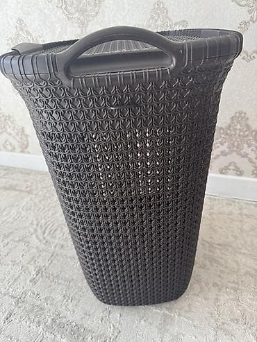 банный веник: Корзина для вещей, цвет - Коричневый, Б/у — 1