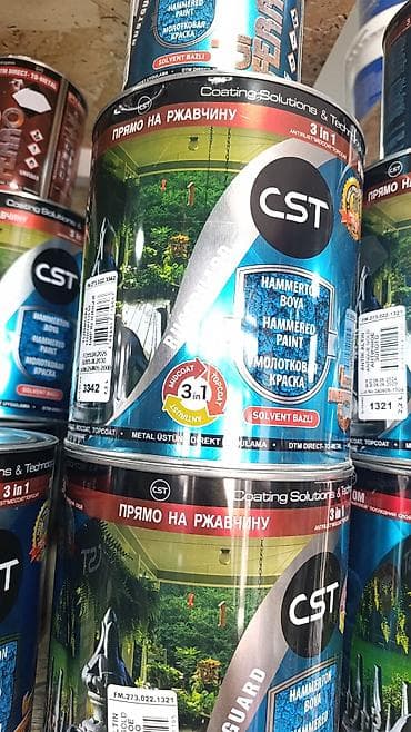 от ржавчины: Молотковая краска по металлу CST Dr. FERRO 3 в 1.2.5 кг на 15 — 2