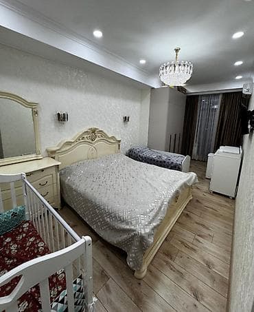 Кыймылсыз мүлк: 2 бөлмө, 70 м², Асанбай мкр 3 кабат, Дизайнердик оңдоо — 3