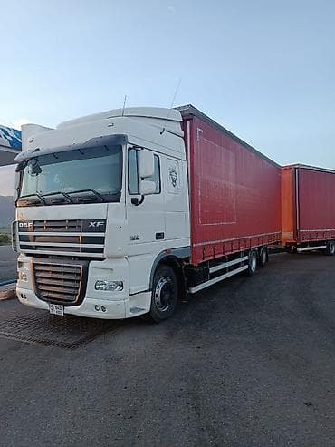 седельный тягач: Тягач, DAF, 2012 г., Тентованный — 6