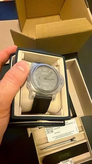 часы panerai: Panerai Luminor Marina PAM02662 — комплект с коробкой и аксессуарами — 6
