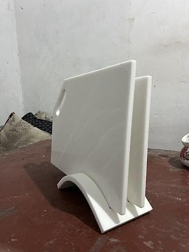 table study: Набор кухонных разделочных досок с подставкой - Комплект из 2 досок и — 2