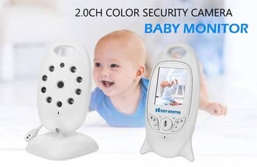 купить детский мотоцикл на аккумуляторе бу: Видеоняня радионяня baby monitor vb601 ночное видение и термометр — 1