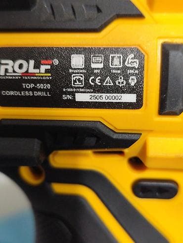 Инструменттер: Аккумуляторные шуруповёрты./дрели-шуруповёрты, безщеточные. На витрине — 5