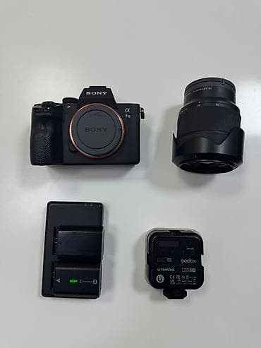 mount: Sony α7 III (ILCE‑7M3) — тушка E‑mount. Ключевые особенности: - — 6