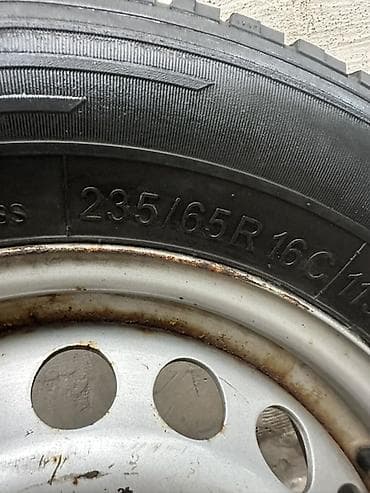 r16 225: Колеса в сборе 235 / 65 / R 16, Всесезонная, 1 шт, Легкий коммерческий транспорт (C/LT), Железные — 2