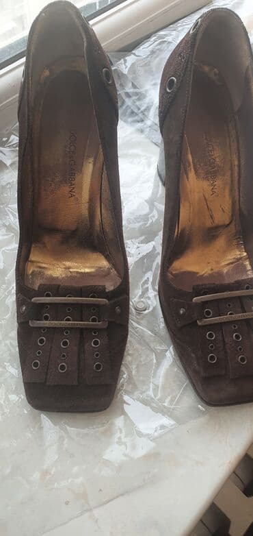 фирменная обувь из италии: Туфли, 40, Dolce & Gabbana, Б/у — 1