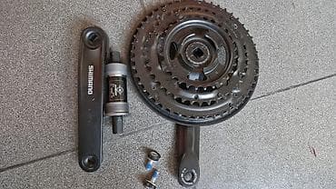 bmx шатуны: Новый комплект шатунов с кареткой Shimano для городских/трекинговых — 1