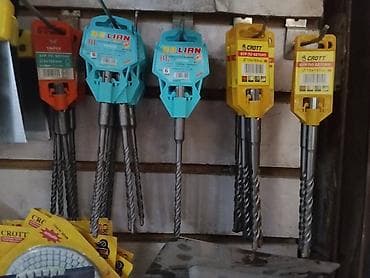 Буры по бетону SDS-plus - Назначение: сверление отверстий в бетоне at lalafo.kg Буры по бетону SDS-plus - Назначение: сверление отверстий в бетоне