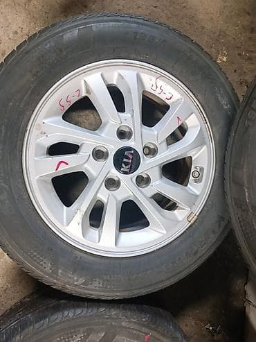Комплект летних колес Kumho SOLUS на литых дисках Kia — 8