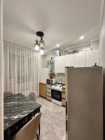 Квартиры: 2 комнаты, 43 м², Индивидуалка, Кара-Жыгач ж/м Индивидуалка, 5 этаж, Свежий ремонт — 10