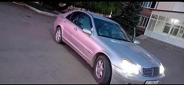 авто рынык: Mercedes-Benz C-Class: 2001 г., 2 л, Автомат, Бензин, Седан — 1