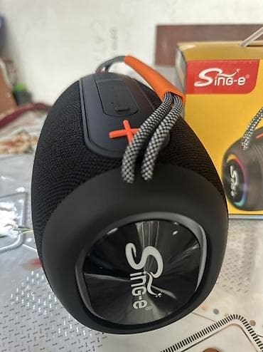 Аудиотехника: Портативная Bluetooth-колонка Sing-e (модель на коробке: SP18) - — 3