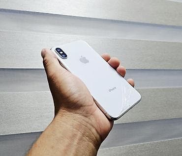 сколько стоит десятый iphone: IPhone X, Б/у, 64 ГБ, Серебристый, Чехол, 68 % — 4