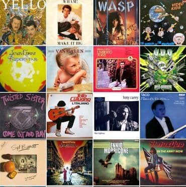 Виниловые пластинки из Европы, Японии, и США. Регулярные поступление