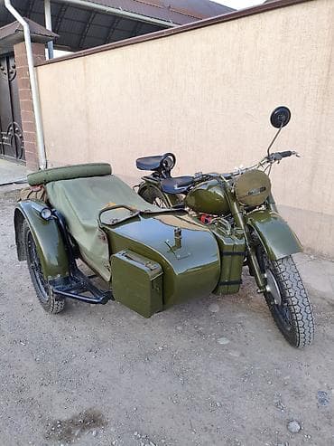 куплю мотоцикл восход: Военный мотоцикл с коляской, стилизованный под ретро-технику РККА — 1