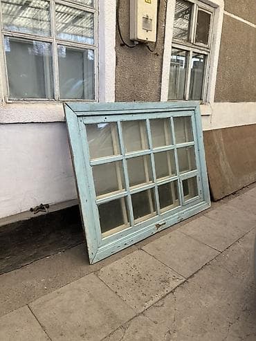 пш метр: Даяр жыгач терезеле, Декоративдик өзгөчөлүктөрү: Декоративдик байламталар, Орнотуусуз, Бөлүп төлөө жок — 1