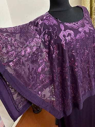 Мужская одежда: Вечернее платье, Классическое, Длинная модель, С рукавами, С пайетками, L — 3