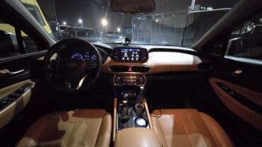 машины на заказ из кореи: Hyundai Santa Fe: 2018 г., 2.4 л, Автомат, Бензиновая, Кроссовер — 8