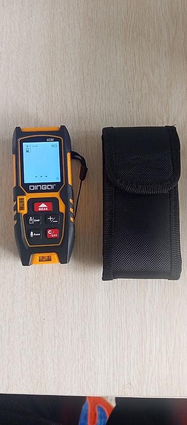 Лазерная рулетка (дальномер) DINGOI 40 м Не пользовался, новый. -