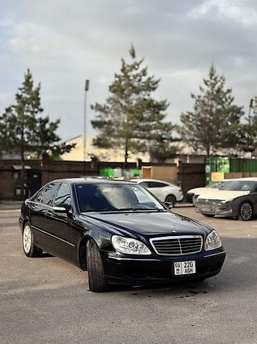 Mercedes-Benz S-Class: 2003 г., 3.7 л, Автомат, Бензин, Седан