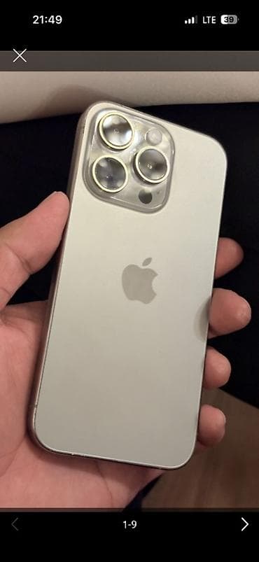 core i7 9700: IPhone 15 Pro, Новый, 256 ГБ, Natural Titanium, Чехол, 83 % — 5