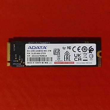 note: Накопитель для ПК, Б/у, ADATA, SSD, 2 ТБ, Для ПК — 6