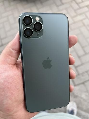 IPhone 11 Pro, 256 ГБ, Matte Midnight Green, 73 % at lalafo.kg IPhone 11 Pro, 256 ГБ, Matte Midnight Green, 73 %