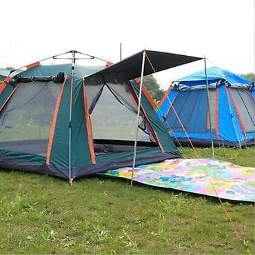 тент навесной: Автоматическая палатка G-Tent 240 × 240 × 155 см - Быстрый — 6
