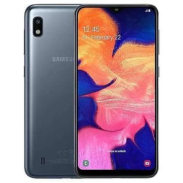 моно сатылат: Samsung Galaxy A10, Колдонулган, 32 ГБ, түсү - Боз, 2 SIM — 1