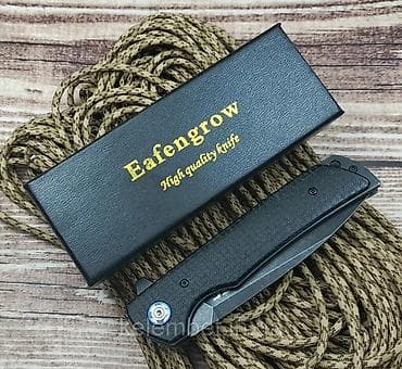 нож бабочка: Складной нож Eafengrow EF962, сталь D2, рукоять Микарта — 6