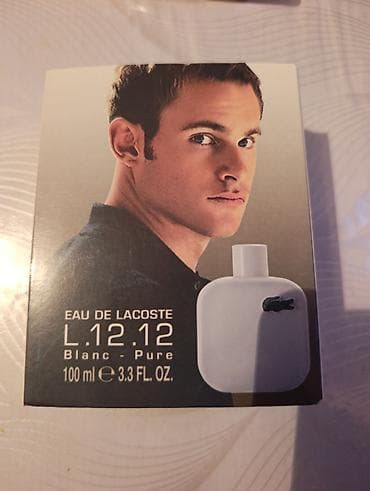 алкак айнек: EAU DE LACOSTE L.12.12 Blanc – Pure, туалетная вода для мужчин. - — 1