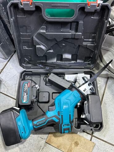 электрическая цепная пила купить в бишкеке: Сабельная пила 48v. Сучкорез МАКИТА пила по дереву и секатор — 1