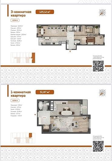 Недвижимость: Строится, 1 комната, 49 м² — 4