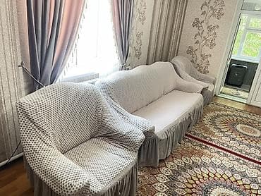 Комплект чехлов на мягкую мебель: диван + 2 кресла - Цвет