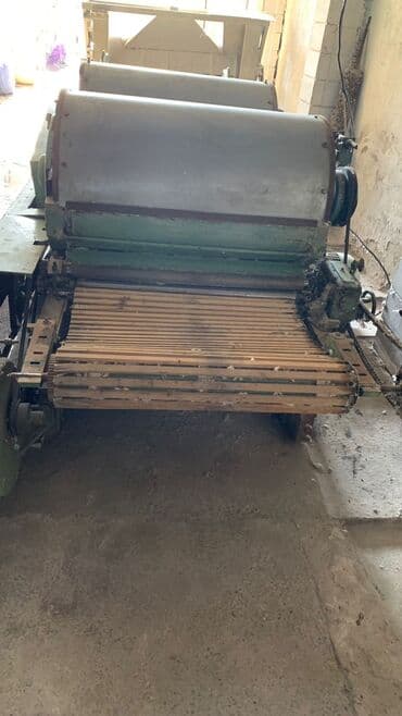 каменная доска: Вата чесальный апарат с двумя барабанами дробилка и пресс апарат — 7